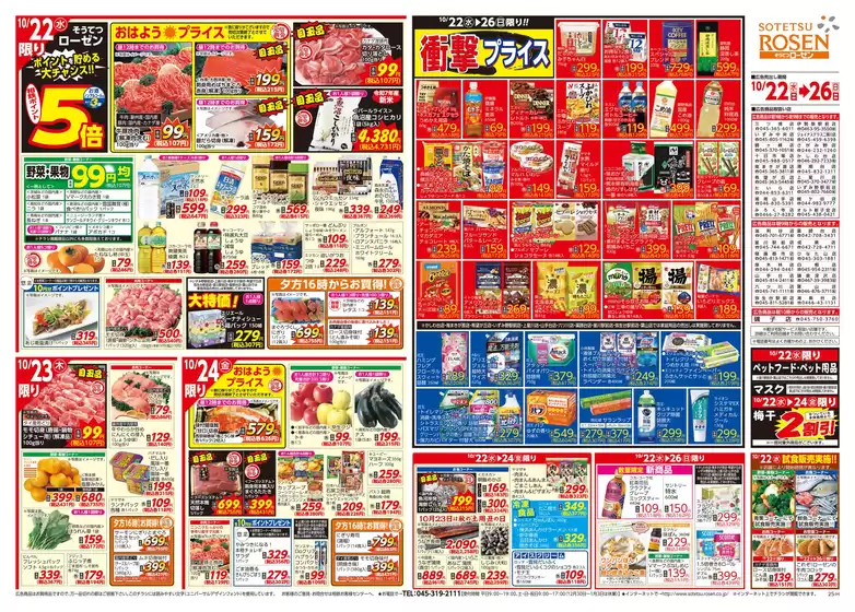 相鉄ローゼン チラシ