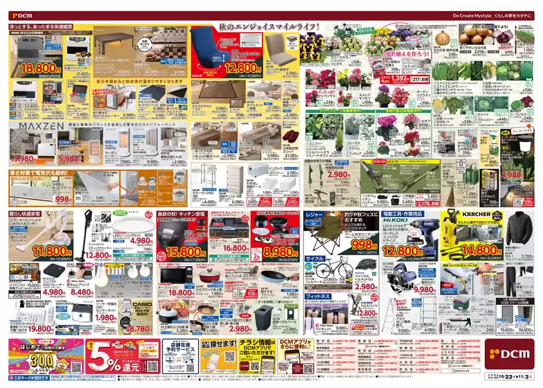 現在の掘り出し物とオファー