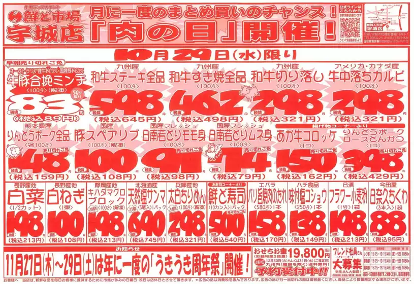 現在の特別プロモーション