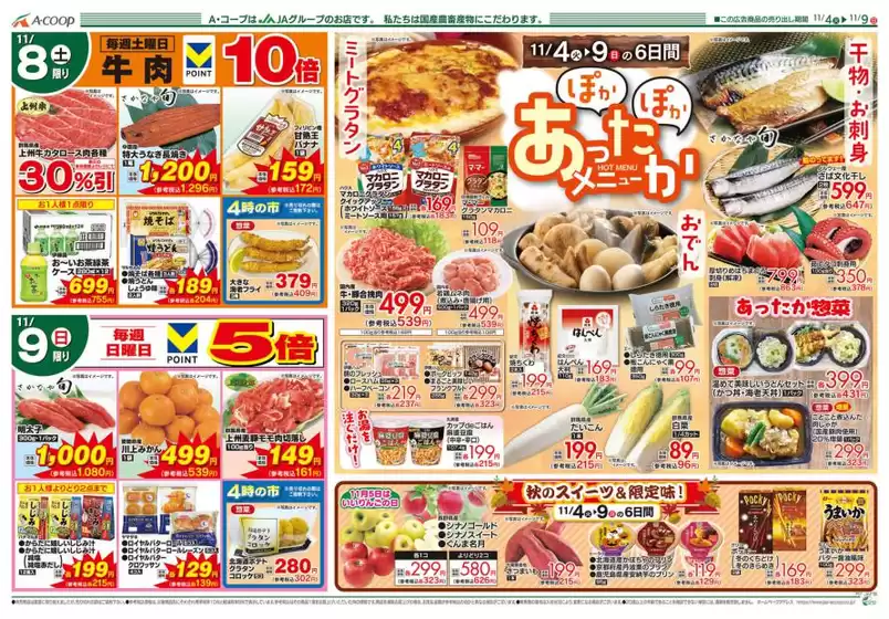 割引とプロモーション