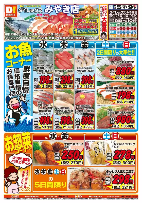 八女市でのダイレックスのカタログ | 豊富なオファーの選択 | 2025-11-05T00:00:00.000Z - 2025-11-09T00:00:00.000Z