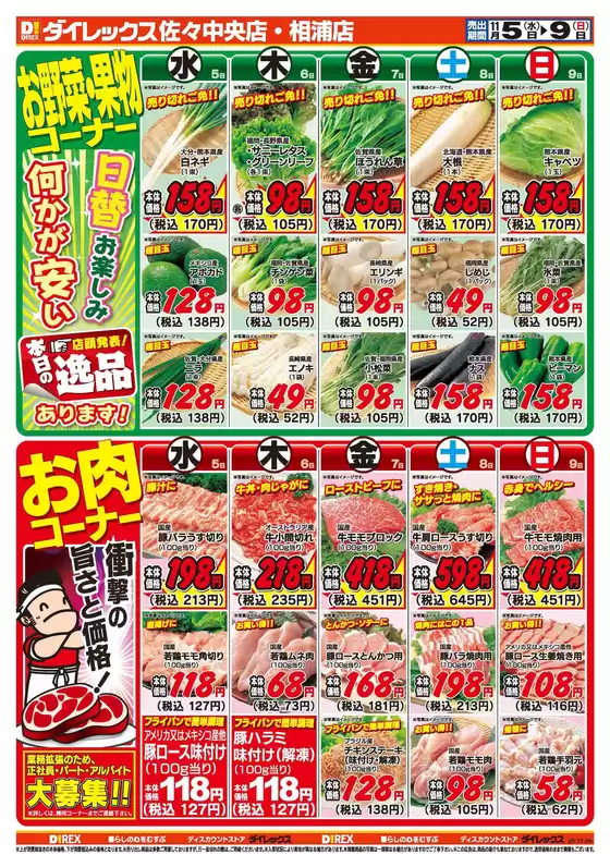 現在の特別プロモーション