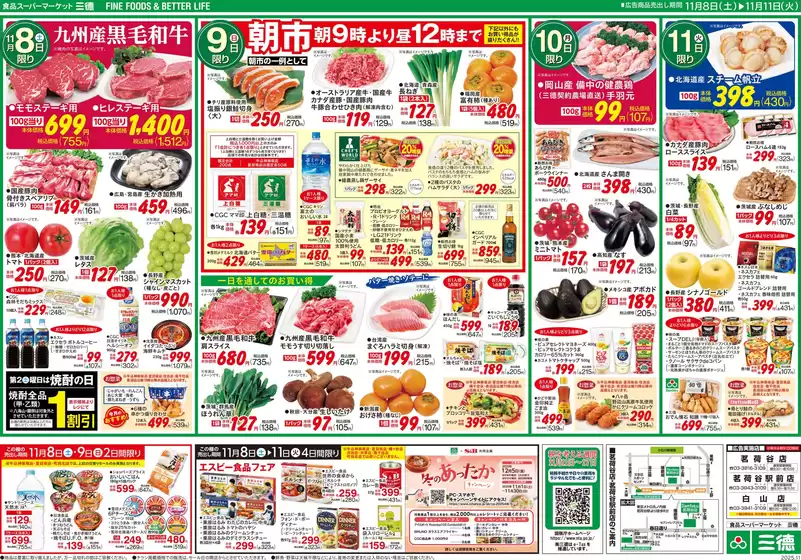 割引とプロモーション