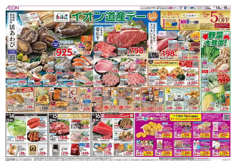 南相馬市でのイオンのカタログ | すべての人のための魅力的な特別オファー | 2025-11-13T00:00:00.000Z - 2025-11-16T00:00:00.000Z