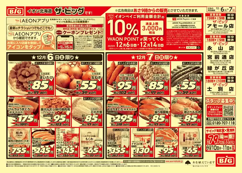 ザ・ビッグのカタログ | 掘り出し物ハンターのための素晴らしいオファー | 2025-12-05T00:00:00.000Z - 2025-12-09T00:00:00.000Z