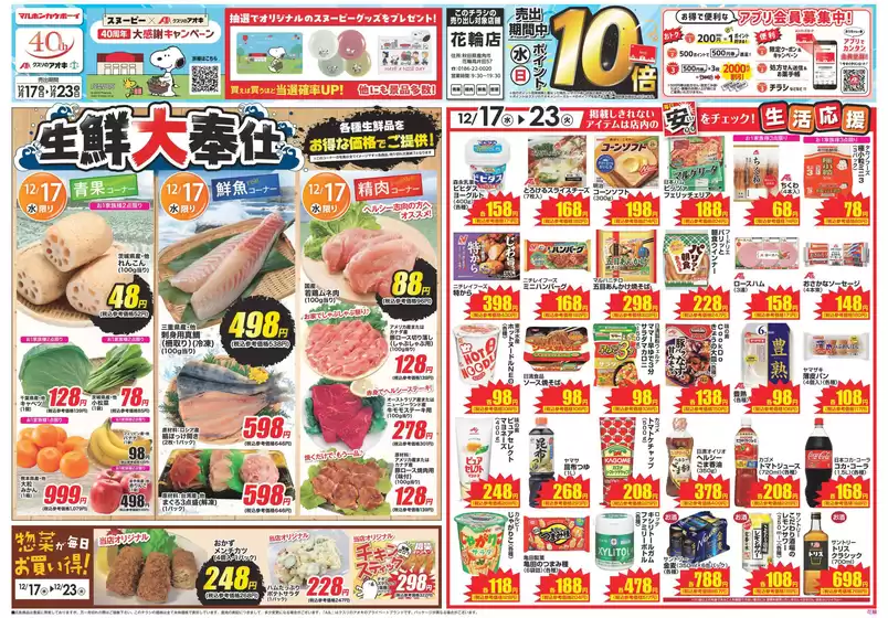 一関市でのクスリのアオキのカタログ | 魅力的なオファーを発見する | 2025-12-17T00:00:00.000Z - 2025-12-23T00:00:00.000Z