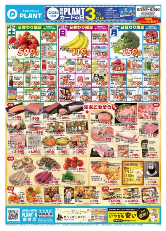 尼崎市でのスーパーセンタープラントのカタログ | 現在の特別プロモーション | 2025-12-27T00:00:00.000Z - 2025-12-29T00:00:00.000Z