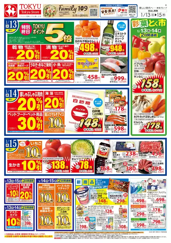 錦江町でのフレルさぎ沼のカタログ | 2026/01/13 | 2026-01-12T00:00:00.000Z - 2026-01-15T00:00:00.000Z