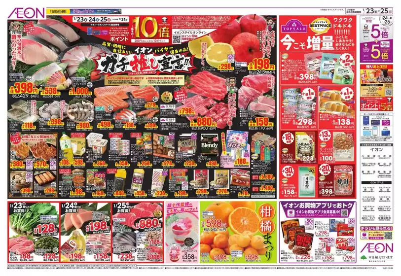 東京都でのイオンのカタログ | 現在の特別プロモーション | 2026-01-22T00:00:00.000Z - 2026-01-25T00:00:00.000Z