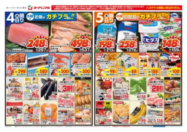 西脇市でのヨークベニマルのカタログ | 現在の取引とオファー | 2026-02-04T00:00:00.000Z - 2026-02-05T00:00:00.000Z