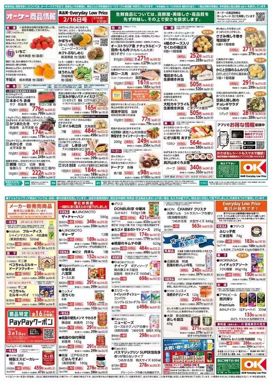 国東市でのオーケーストアのカタログ | オーケーストア チラシ | 2026-02-15T00:00:00.000Z - 2026-02-22T00:00:00.000Z