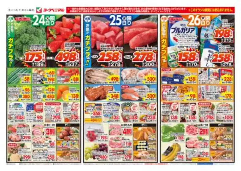 西脇市でのヨークベニマルのカタログ | あなたのための特別オファー | 2026-02-24T00:00:00.000Z - 2026-02-26T00:00:00.000Z