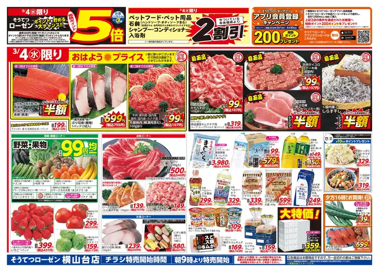 岩見沢市での相鉄ローゼンのカタログ | あなたのための私たちの最高の取引 | 2026-03-03T00:00:00.000Z - 2026-03-08T00:00:00.000Z