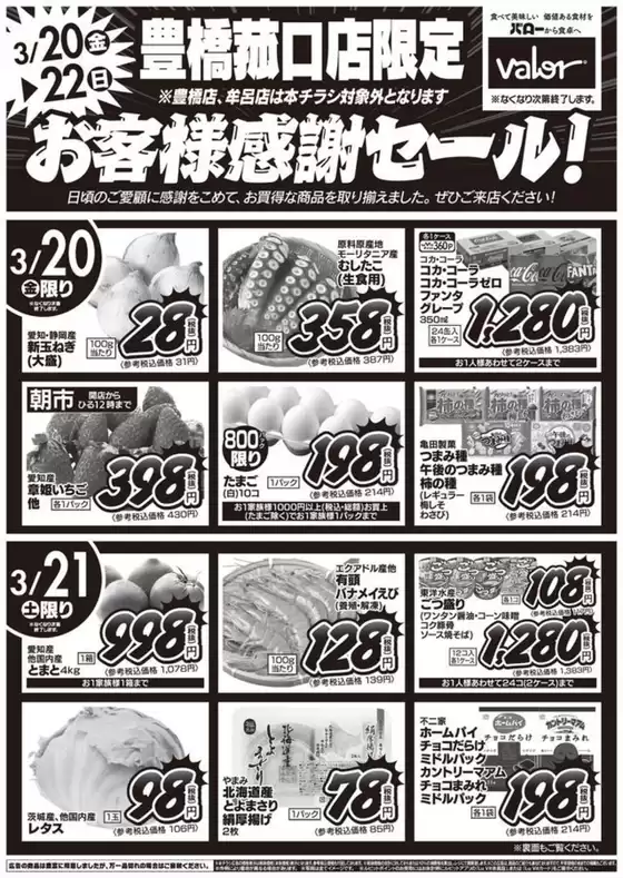 川口市でのバローのカタログ | 2026/3/20(金)-2026/3/22(日)　特別セール | 2026-03-20T00:00:00.000Z - 2026-03-22T00:00:00.000Z