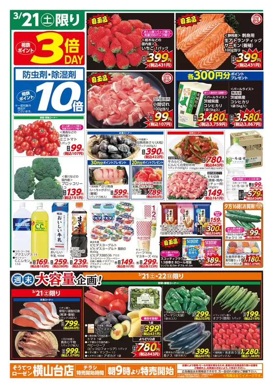 桜川市での相鉄ローゼンのカタログ | トップディールと割引 | 2026-03-20T00:00:00.000Z - 2026-03-24T00:00:00.000Z