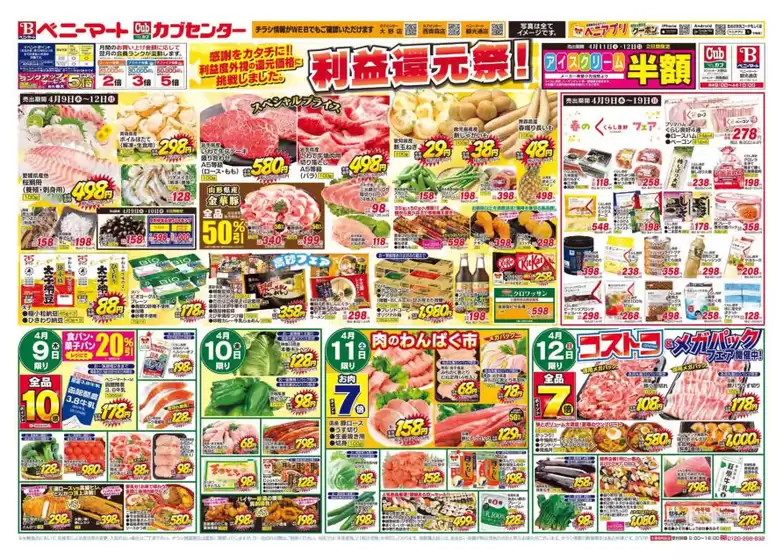 カブセンターのカタログ | 選ばれた製品の素晴らしい割引 | 2026-04-09T00:00:00.000Z - 2026-04-12T00:00:00.000Z