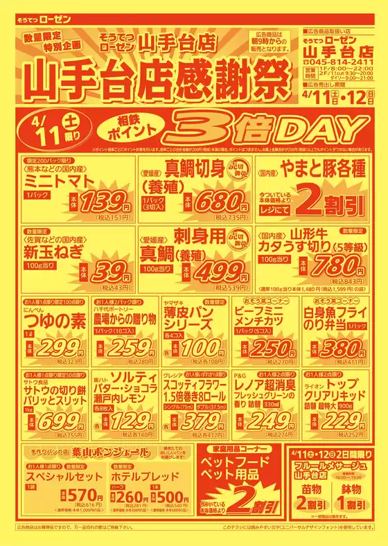 相鉄ローゼンのカタログ | すべての掘り出し物ハンターのためのトップオファー | 2026-04-10T00:00:00.000Z - 2026-04-12T00:00:00.000Z