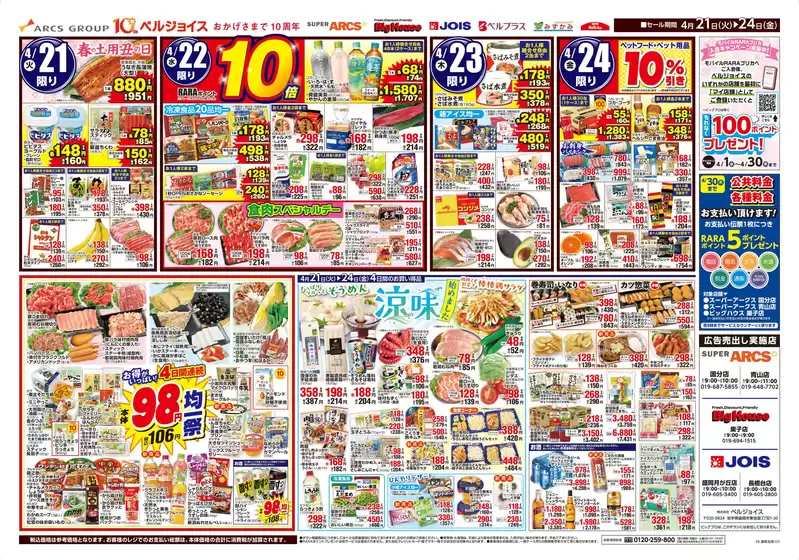 ビッグハウスのカタログ | 掘り出し物ハンターのためのオファー | 2026-04-20T00:00:00.000Z - 2026-04-24T00:00:00.000Z