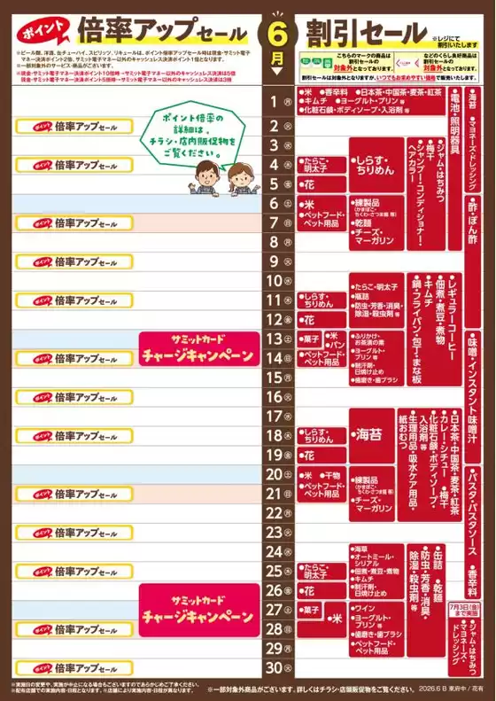 サミットのカタログ | すべての人のための魅力的な特別オファー | 2026-05-31T00:00:00.000Z - 2026-06-30T00:00:00.000Z