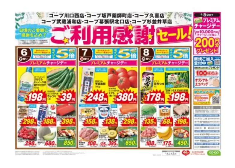 コープみらいのカタログ | すべてのお客様のためのトップディール | 2026-06-05T00:00:00.000Z - 2026-06-06T00:00:00.000Z
