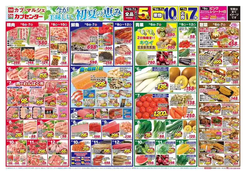 カブセンターのカタログ | 割引とプロモーション | 2026-06-06T00:00:00.000Z - 2026-06-12T00:00:00.000Z