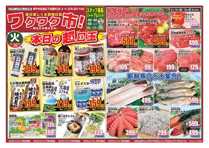 白井市での三杉屋のカタログ | 魅力的なオファーを発見する | 2026-06-16T00:00:00.000Z - 2026-06-18T00:00:00.000Z