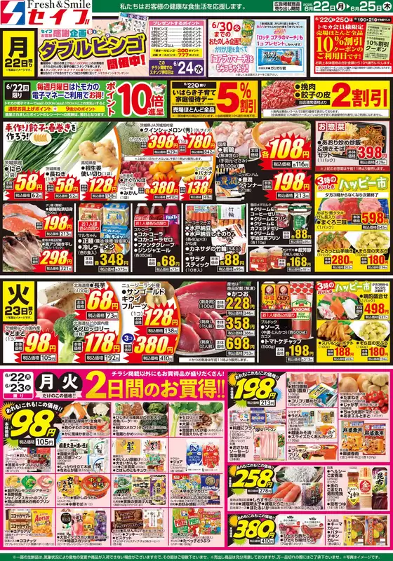 セイブのカタログ | セイブ チラシ | 2026-06-22T00:00:00.000Z - 2026-06-25T00:00:00.000Z