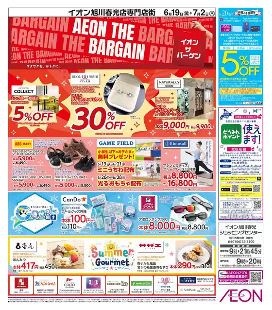 イオンのカタログ | 割引とプロモーション | 2026-06-22T00:00:00.000Z - 2026-07-02T00:00:00.000Z