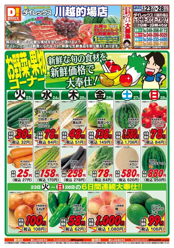 ダイレックスのカタログ | ダイレックス チラシ | 2026-06-23T00:00:00.000Z - 2026-06-28T00:00:00.000Z