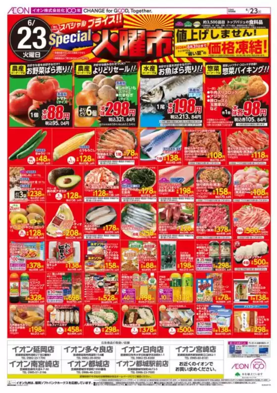 イオンのカタログ | 倹約家のためのトップオファー | 2026-06-23T00:00:00.000Z - 2026-08-31T00:00:00.000Z