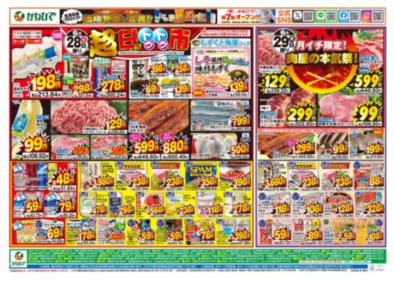 タウンプラザかねひでのカタログ | すべてのお客様のためのトップディール | 2026-06-29T00:00:00.000Z - 2026-06-29T00:00:00.000Z