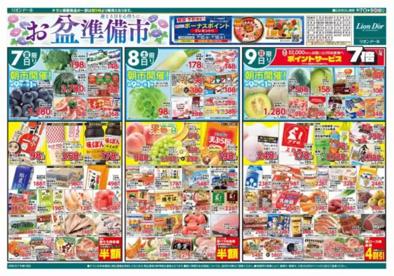 リオンドールのカタログ | 現在の取引とオファー | 2026-08-07T00:00:00.000Z - 2026-08-09T00:00:00.000Z