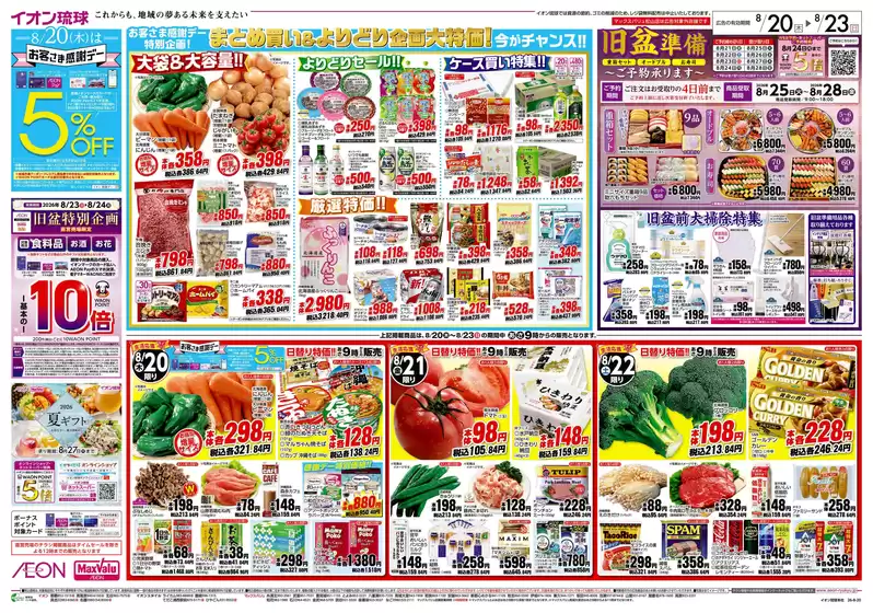 イオンのカタログ | 現在の特別プロモーション | 2026-08-20T00:00:00.000Z - 2026-08-28T00:00:00.000Z