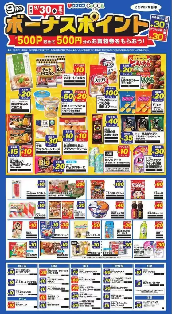 ウオロクのカタログ | トップディールと割引 | 2026-09-01T00:00:00.000Z - 2026-09-30T00:00:00.000Z