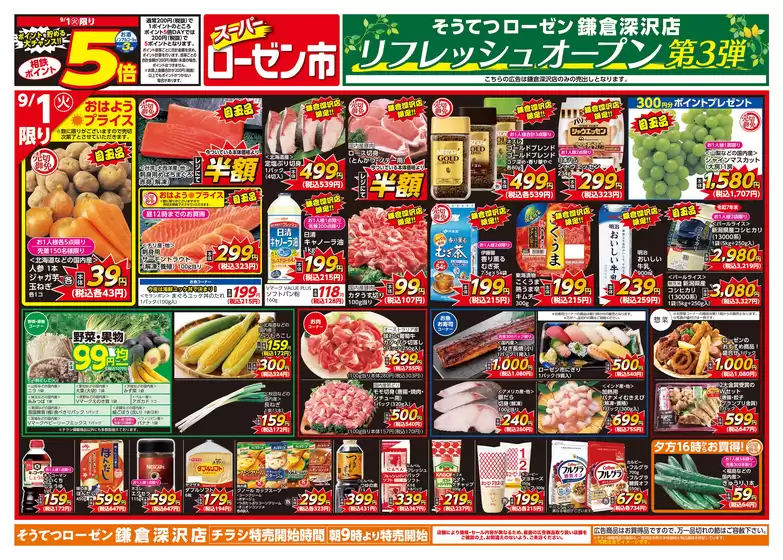 相鉄ローゼンのカタログ | すべての掘り出し物ハンターのためのトップオファー | 2026-08-31T00:00:00.000Z - 2026-09-01T00:00:00.000Z