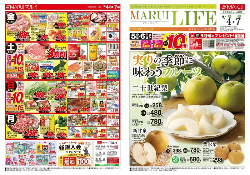 マルイのカタログ | 現在の掘り出し物とオファー | 2026-09-04T00:00:00.000Z - 2026-09-07T00:00:00.000Z