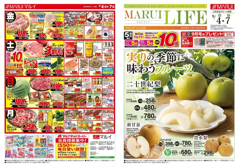 マルイのカタログ | 掘り出し物ハンターのためのオファー | 2026-09-04T00:00:00.000Z - 2026-09-07T00:00:00.000Z