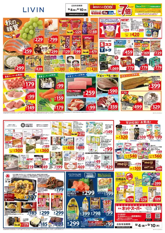 西友のカタログ | 今すぐ私たちの取引で節約 | 2026-09-04T00:00:00.000Z - 2026-09-10T00:00:00.000Z