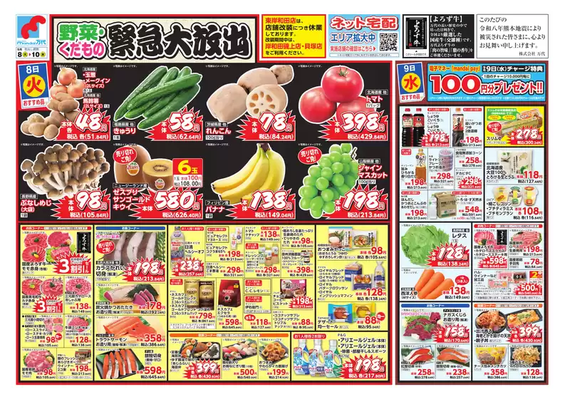万代のカタログ | 私たちの最高の掘り出し物 | 2026-09-07T00:00:00.000Z - 2026-09-10T00:00:00.000Z