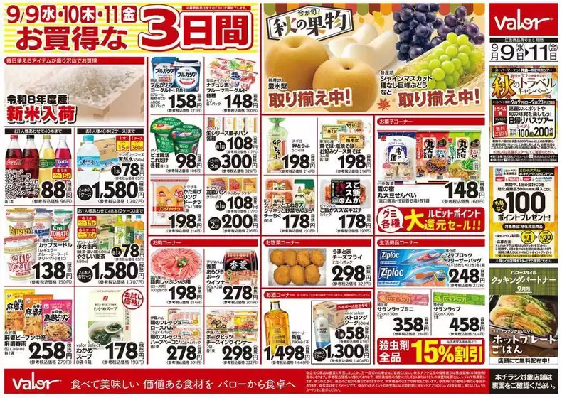 バローのカタログ | 掘り出し物ハンターのためのオファー | 2026-09-09T00:00:00.000Z - 2026-09-11T00:00:00.000Z