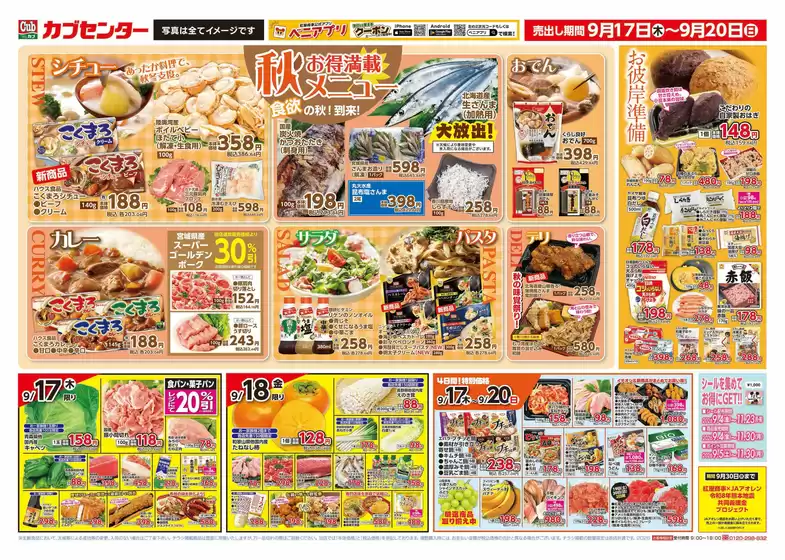 カブセンターのカタログ | 私たちのお客様のための排他的な取引 | 2026-09-17T00:00:00.000Z - 2026-09-20T00:00:00.000Z