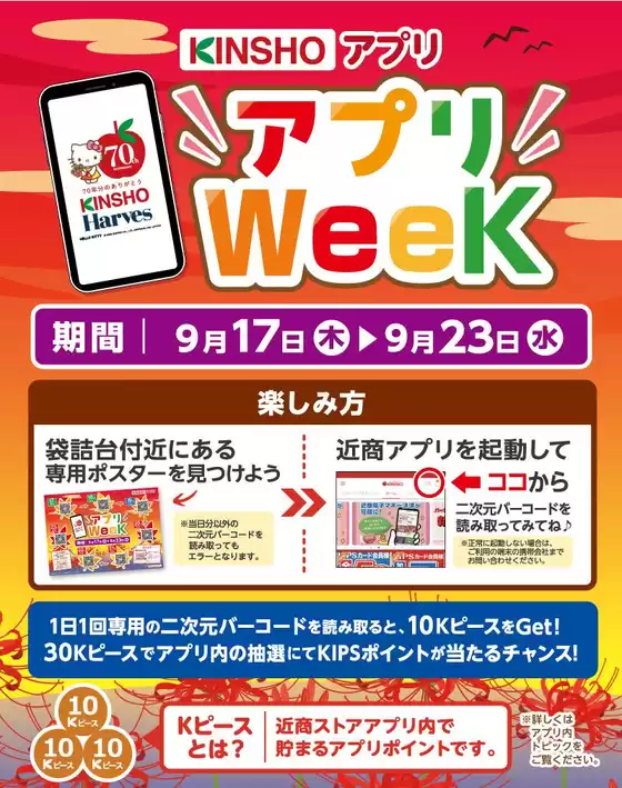 近商ストアのカタログ | 倹約家のためのトップオファー | 2026-09-17T00:00:00.000Z - 2026-09-23T00:00:00.000Z