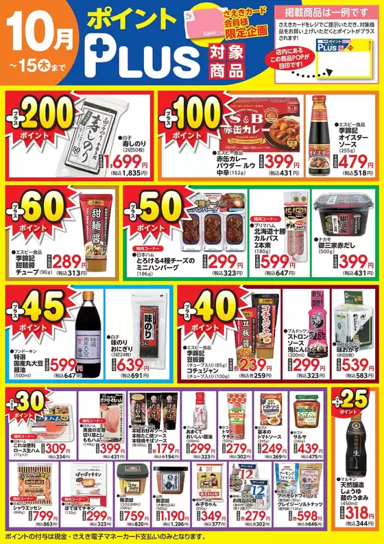さえきのカタログ | 私たちのお客様のための排他的な取引 | 2026-10-01T00:00:00.000Z - 2026-10-15T00:00:00.000Z
