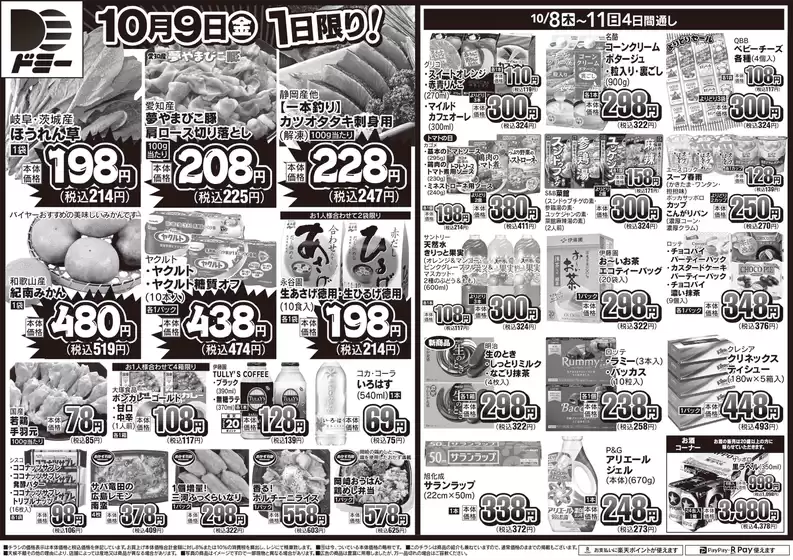 ドミーのカタログ | 倹約家のためのトップオファー | 2026-10-09T00:00:00.000Z - 2026-10-09T00:00:00.000Z