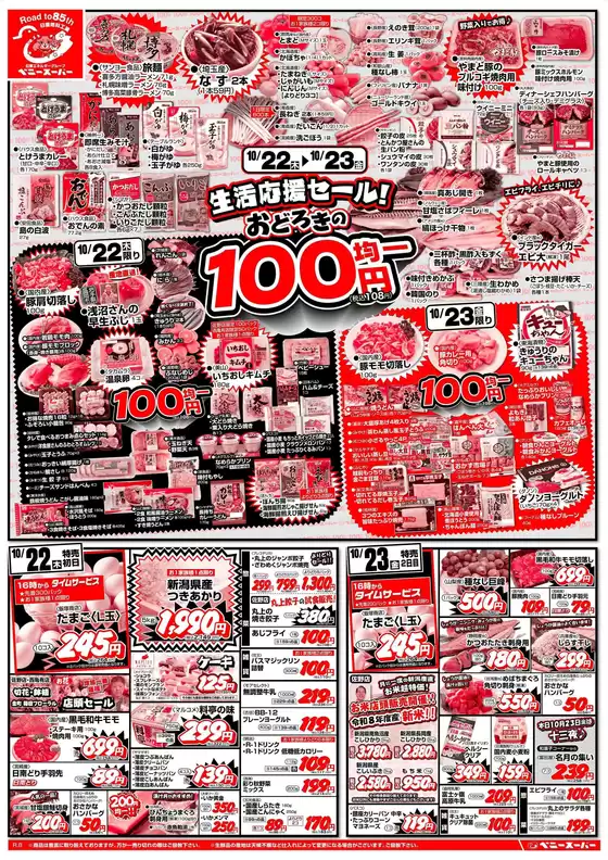 佐久市でのベニースーパーのカタログ | ベニースーパー チラシ | 2026-10-22T00:00:00.000Z - 2026-10-23T00:00:00.000Z