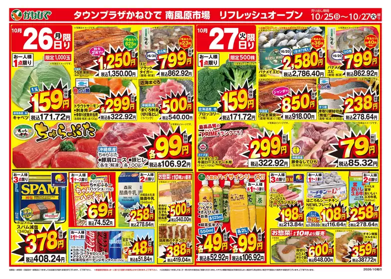 タウンプラザかねひでのカタログ | 排他的な取引と掘り出し物 | 2026-10-25T00:00:00.000Z - 2026-10-27T00:00:00.000Z