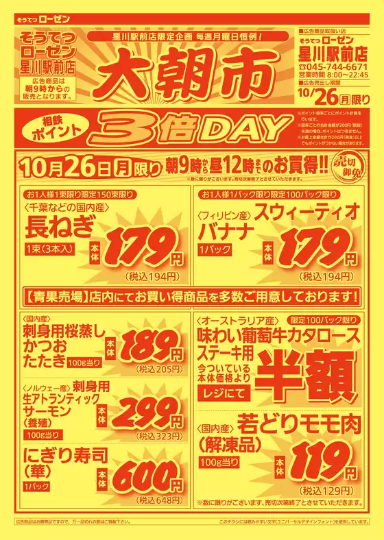 胆沢郡での相鉄ローゼンのカタログ | すべての人のための魅力的な特別オファー | 2026-10-25T00:00:00.000Z - 2026-10-26T00:00:00.000Z