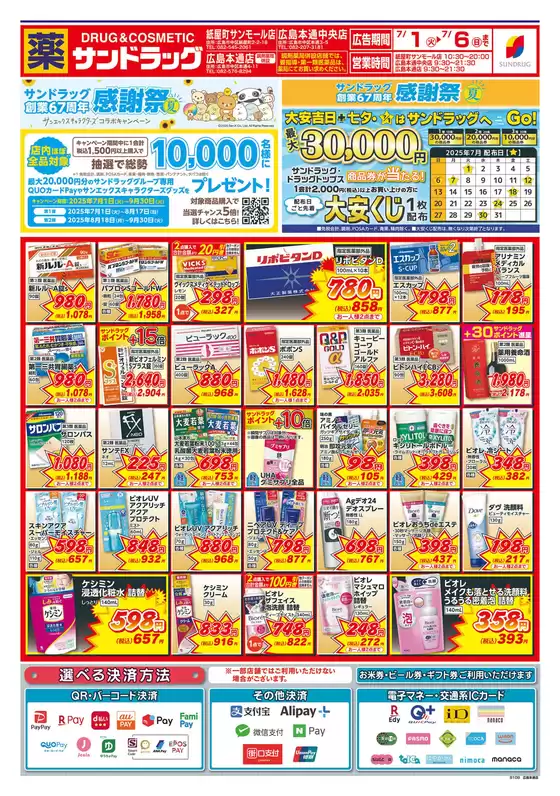 現在の取引とオファー