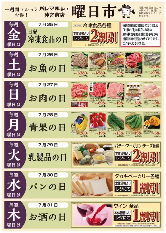 現在の特別プロモーション