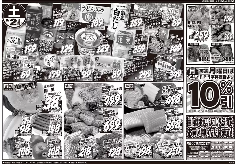 現在の特別プロモーション